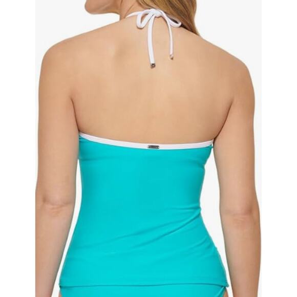 Calvin Klein Halter Tankini Swim Top, NWT, Medium - Picture 2 of 7